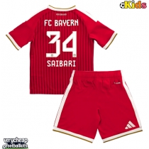 Bayern Munich Ismael Saibari #34 Replica Home Minikit 2026-27 Short Sleeve (+ pants)